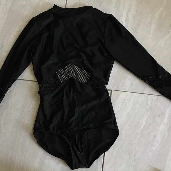Double platinum Other - Black mesh leotard